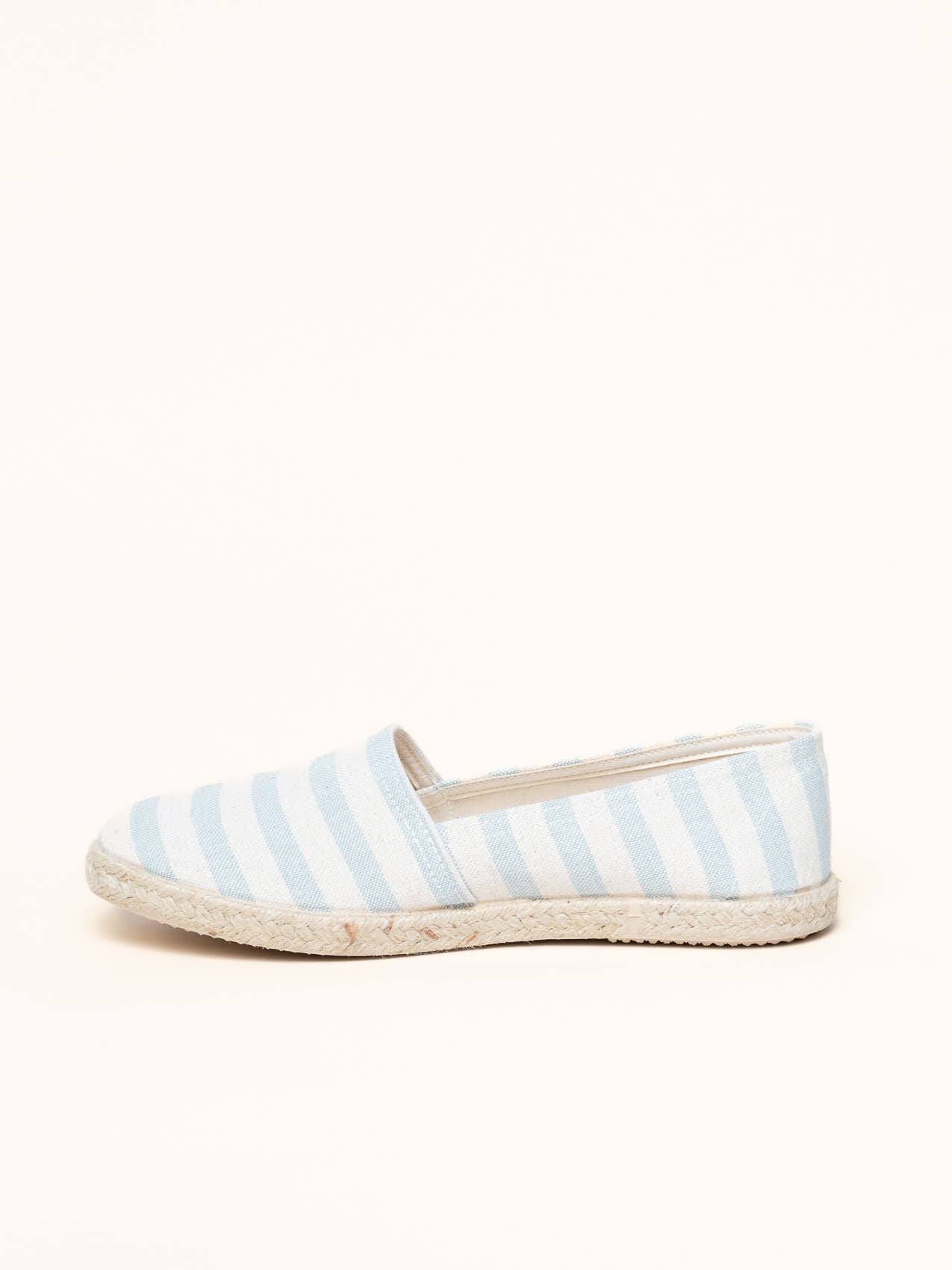 Striped Linen Espadrille