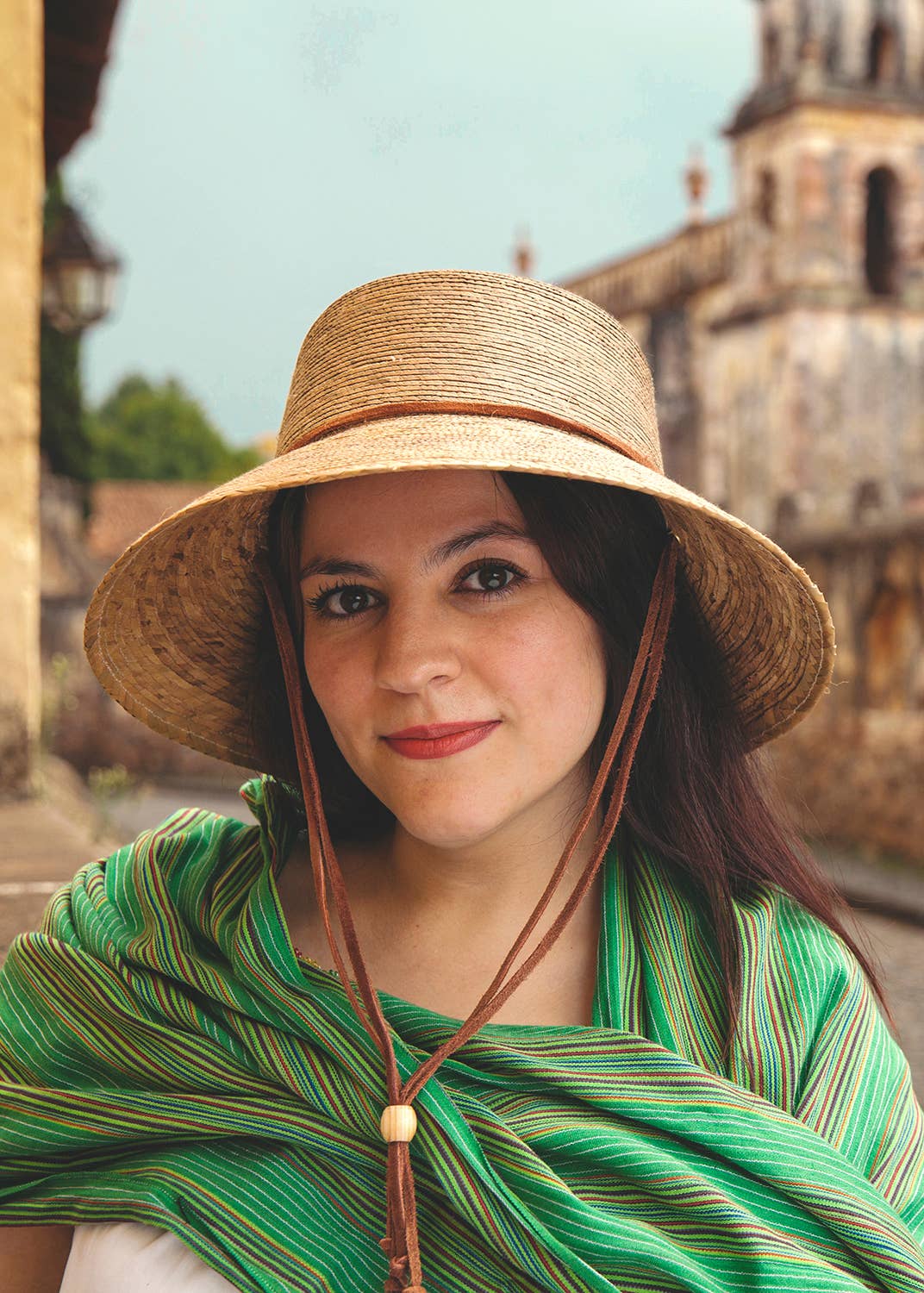 Abby Straw Bucket Hat