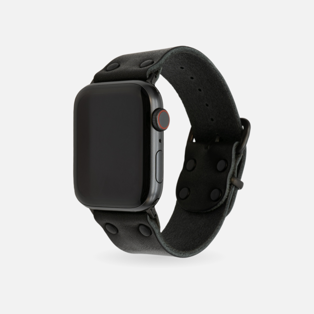 Leather Apple Watch Band - USA Made & Full-Grain Leather