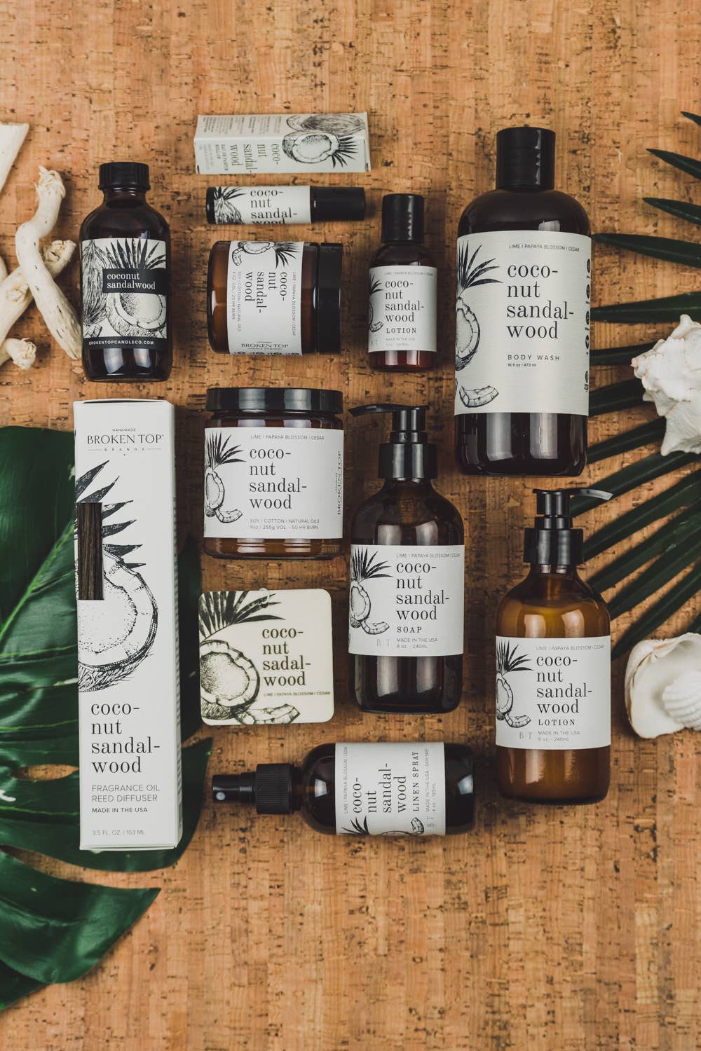 Coconut Sandalwood Hand Soap | 8 oz