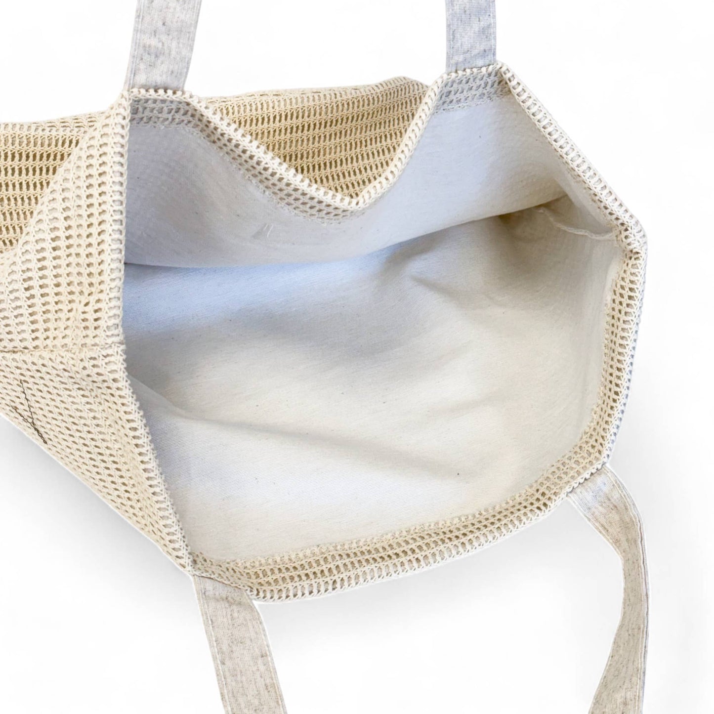 Crochet Fabric Beach Bag