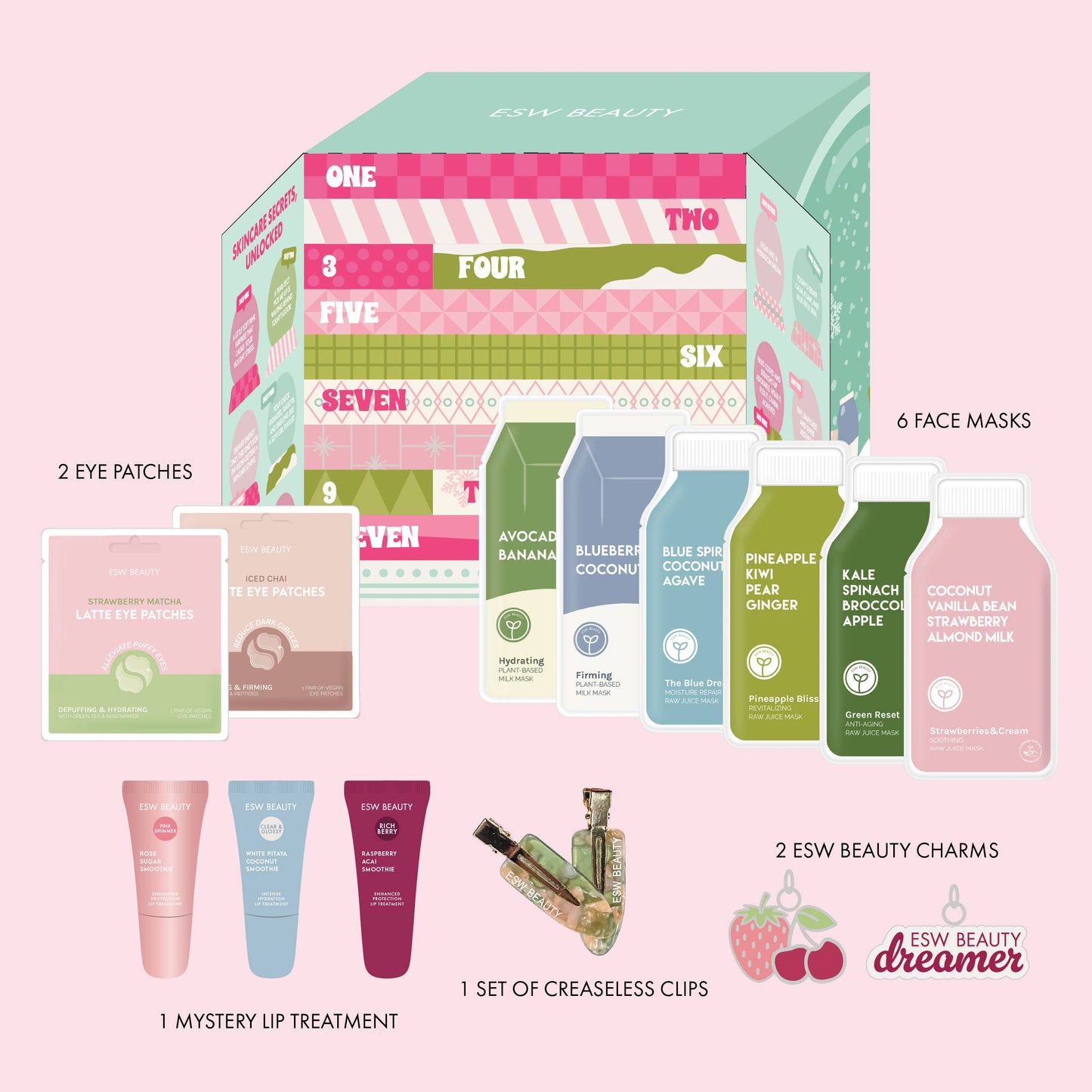 Snow Globe Beauty Vault 12 Day Advent Calendar