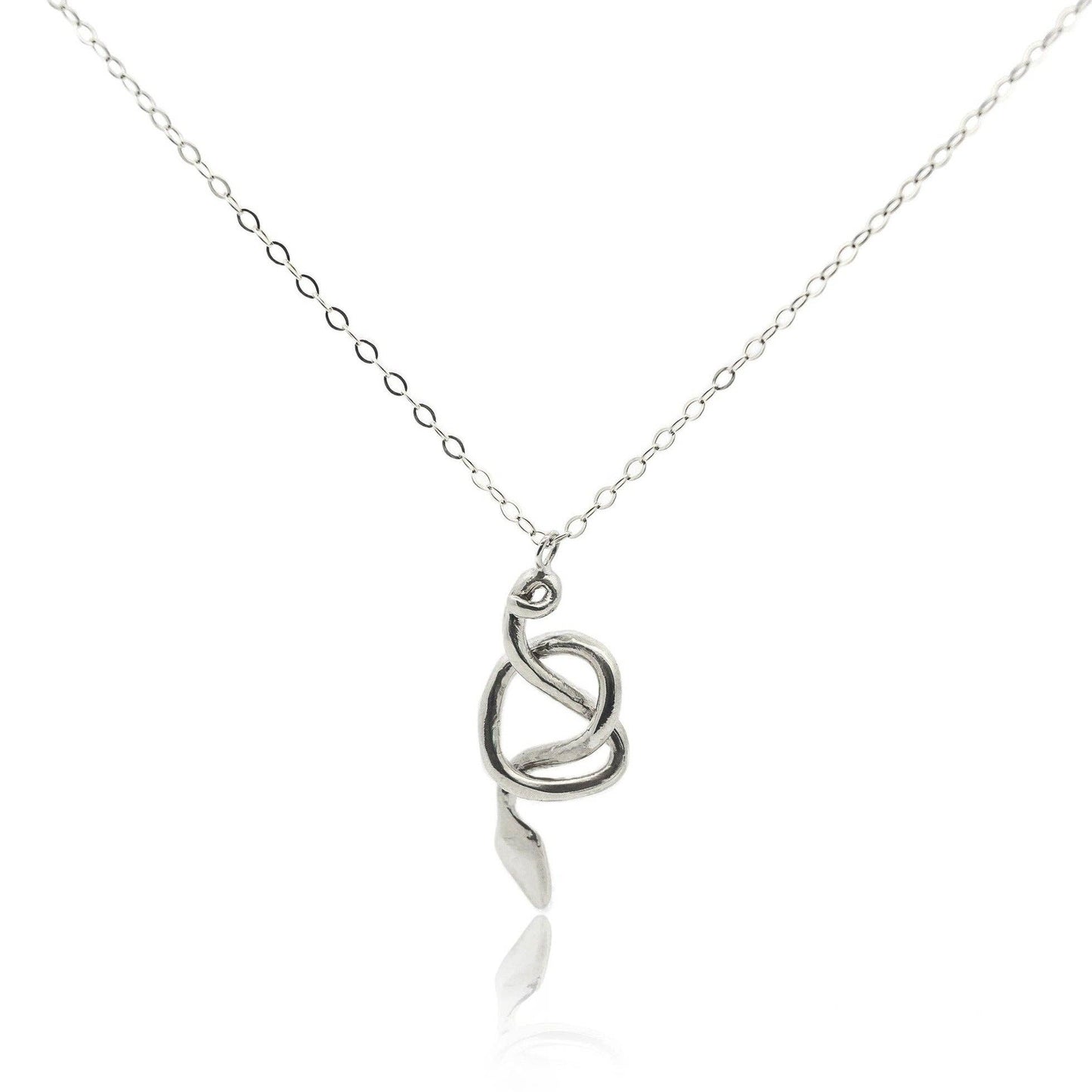 Nyoka Knotted Snake Necklace