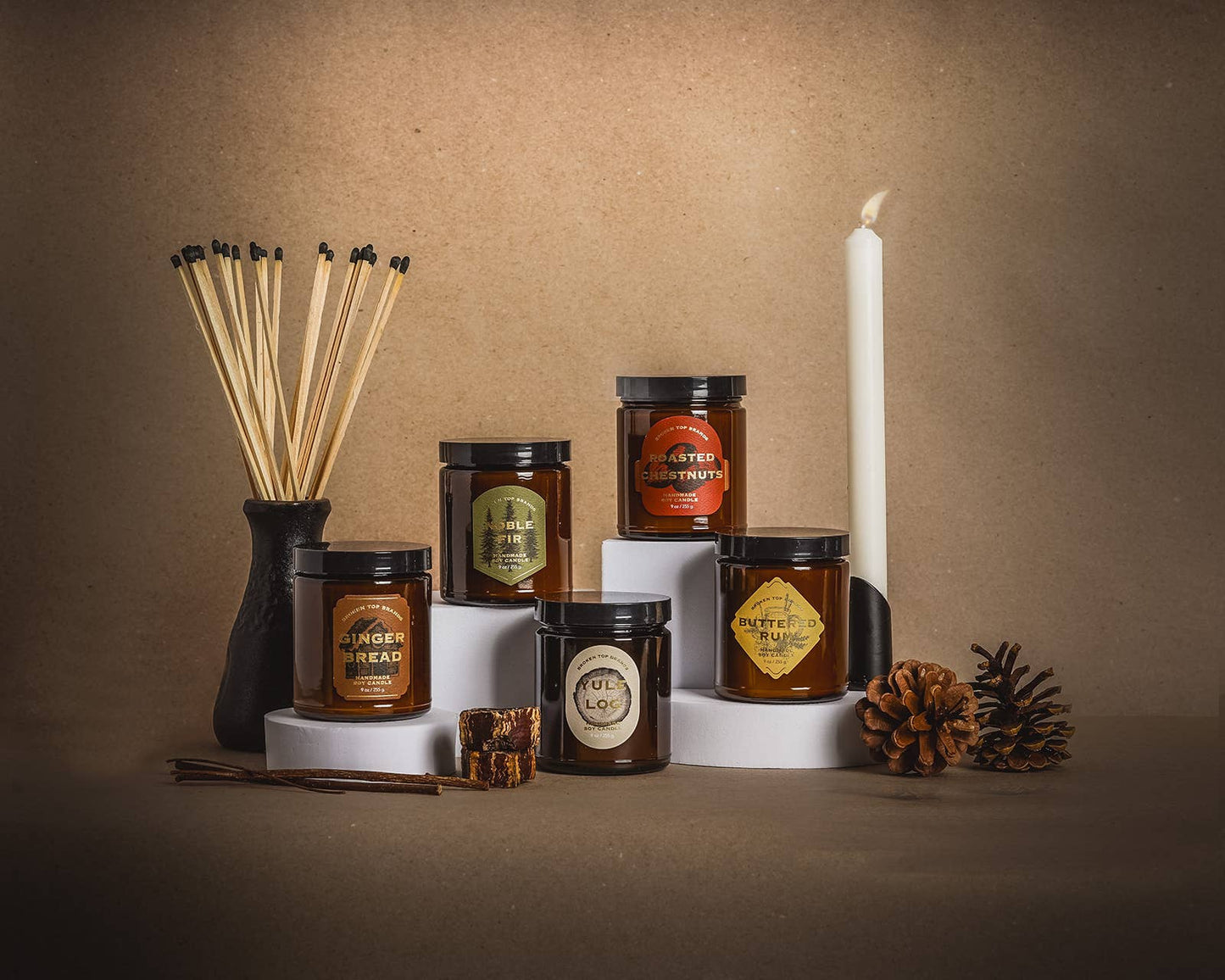 Gingerbread - 9 oz Soy Candle - Holiday Heritage