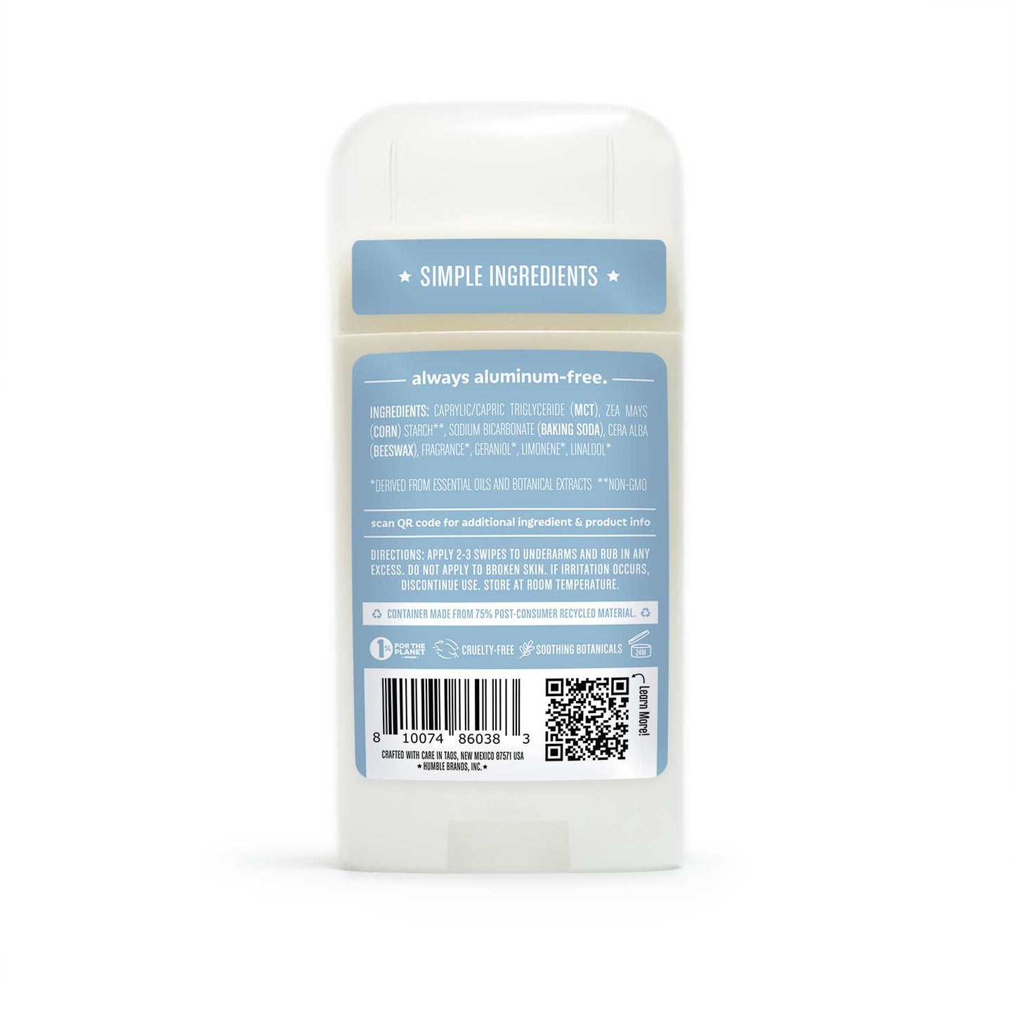 Humble Deodorant | Rosemary & Mint