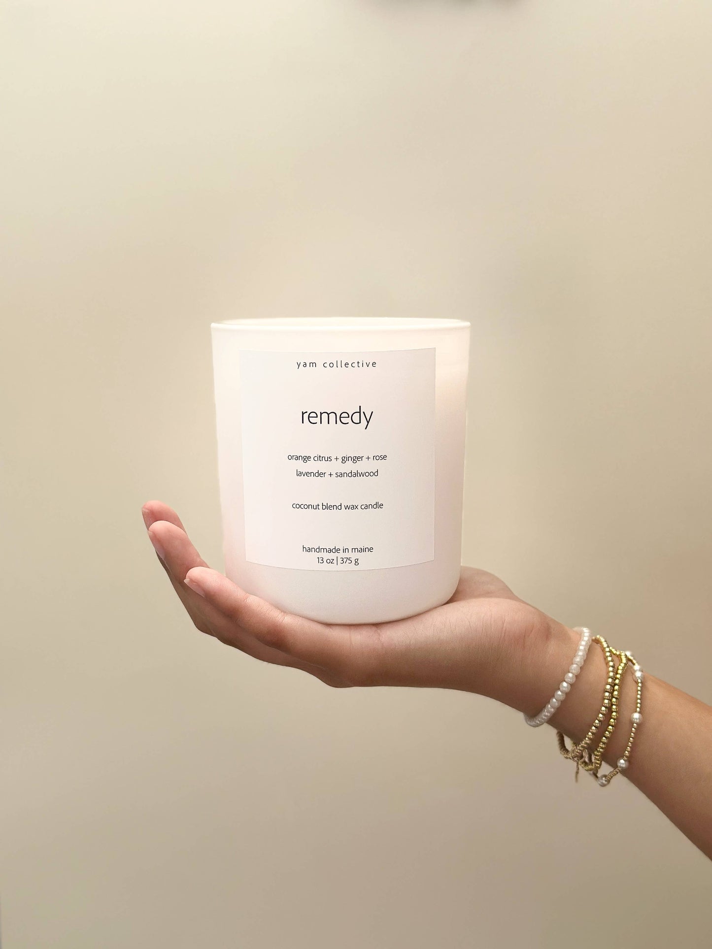 WOOL SWEATER Coconut Blend Candle | Mahogany + Lilac