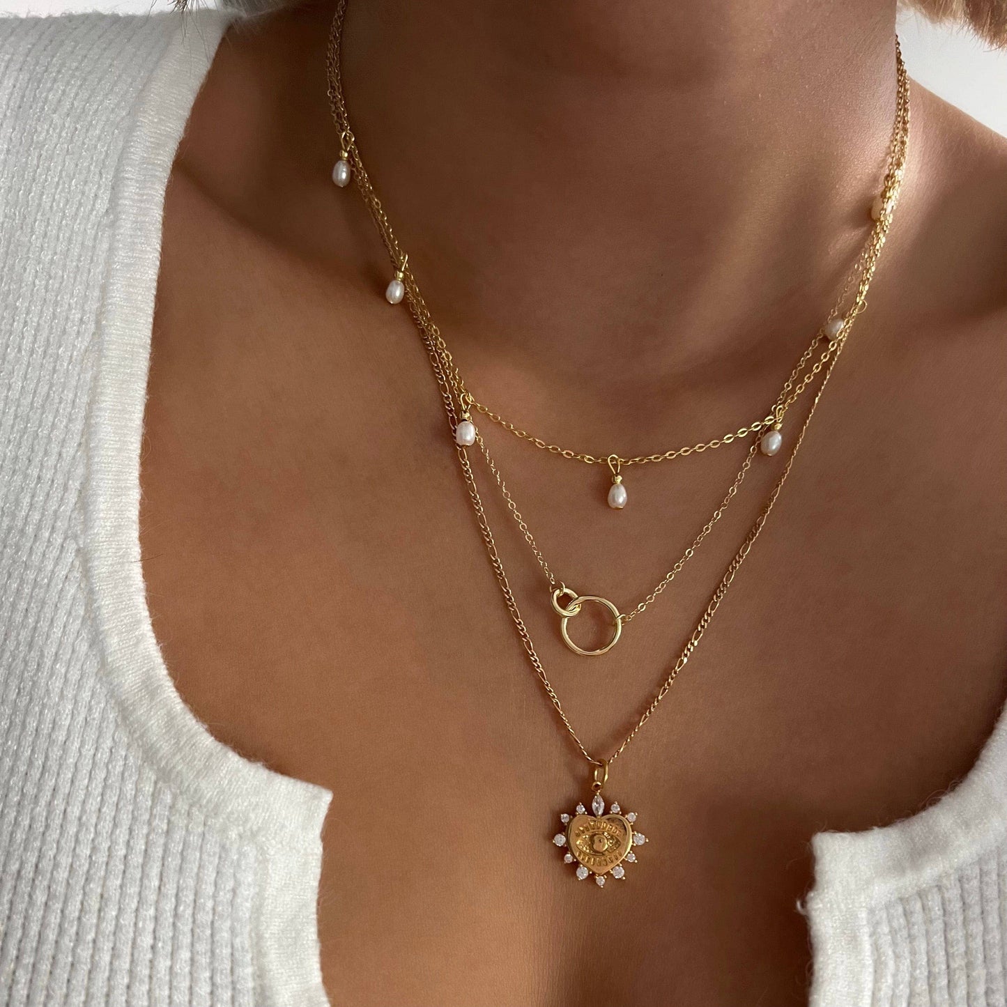 Lena Circle Necklace