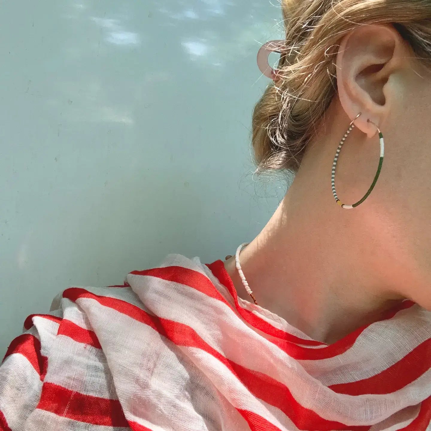 Thinnest Line Hoop Earrings | Golden Era
