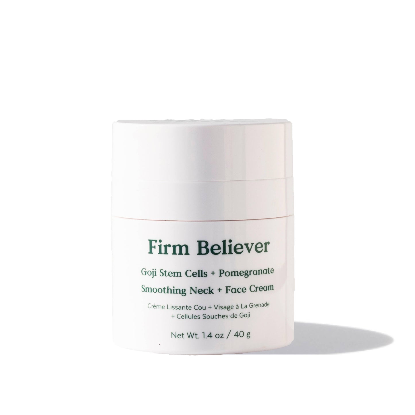 Three Ships Beauty Firm Believer Goji Stem Cell + Pomegranate Smoothing Neck + Face Cream