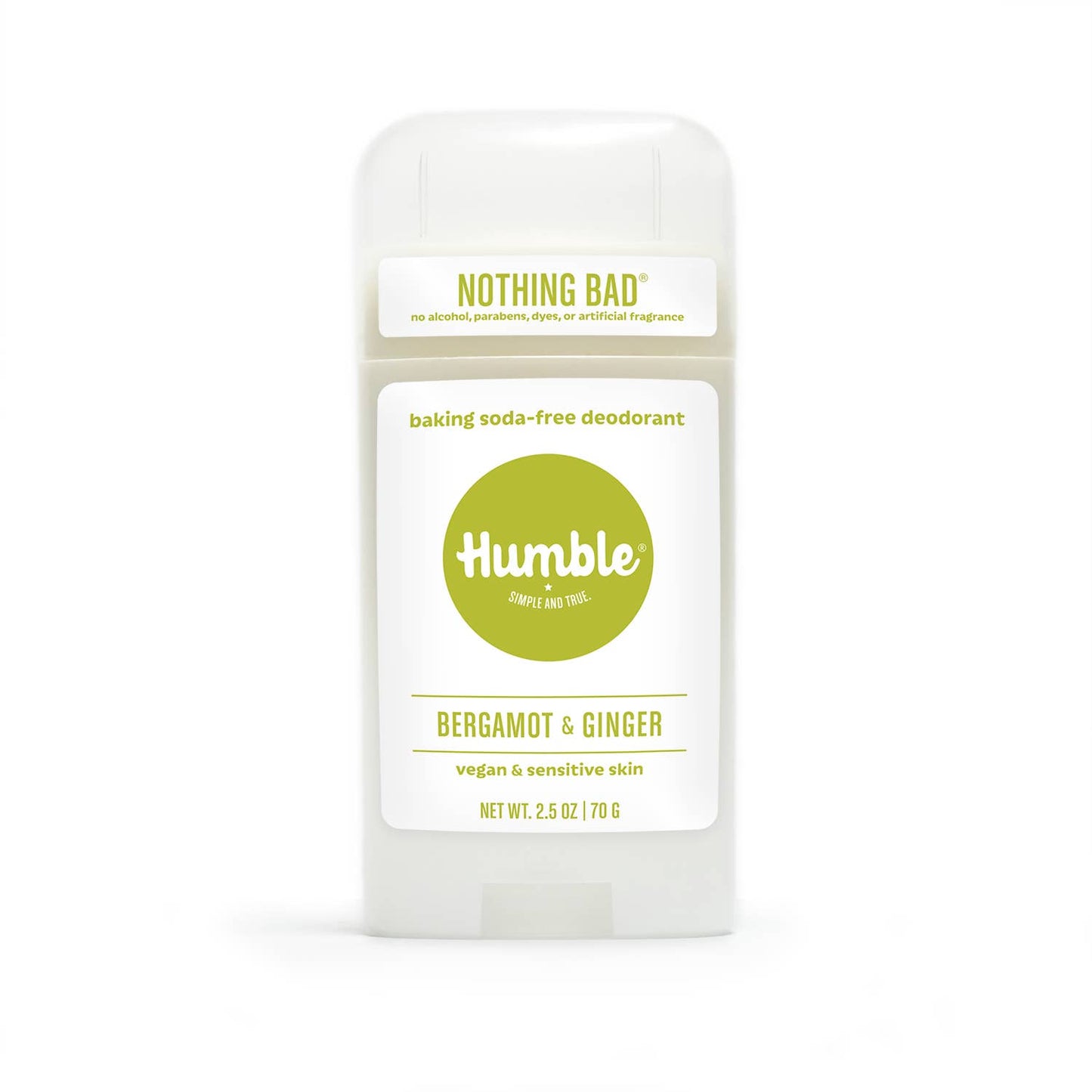 Humble Deodorant Vegan & Sensitive | Bergamot & Ginger