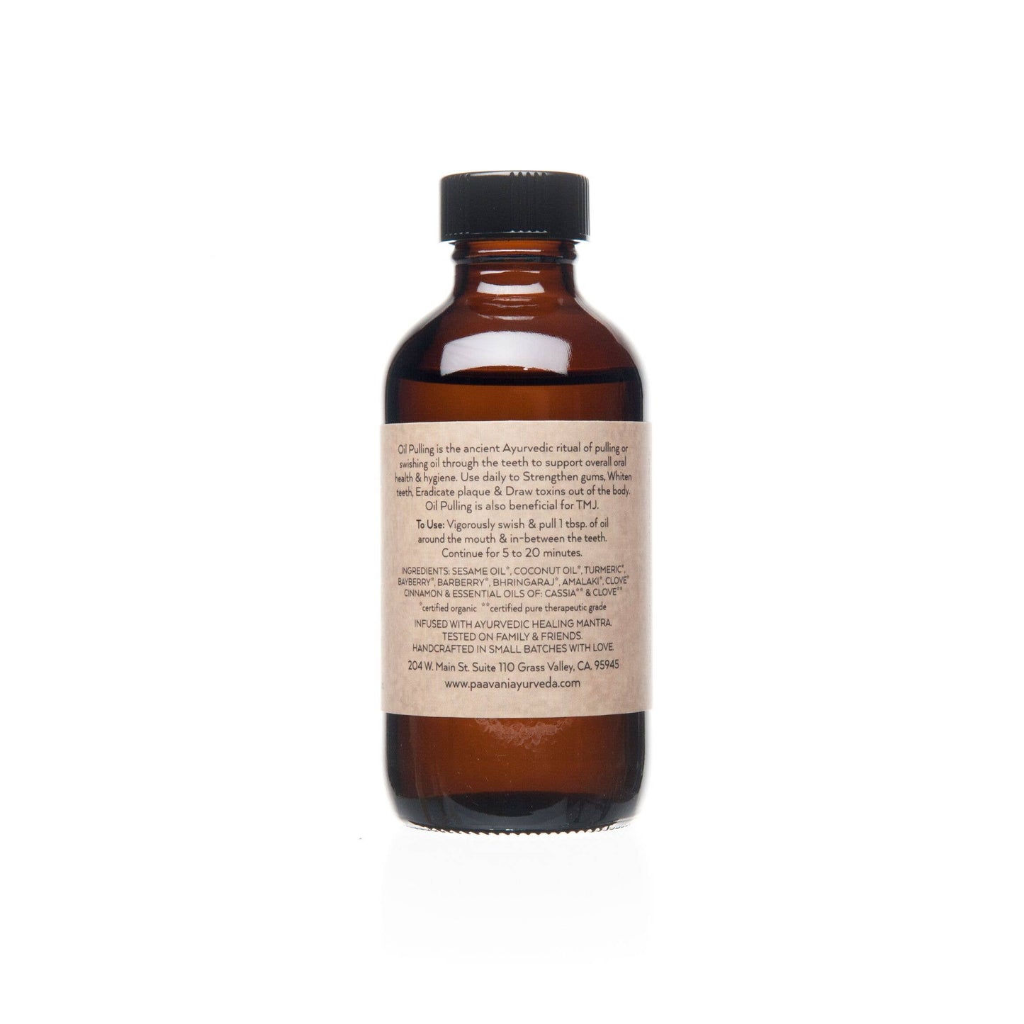Mint Pulling Oil | Oil Pulling for Oral Health & Detoxing