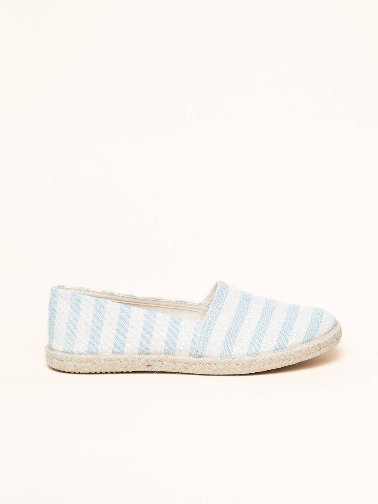 Striped Linen Espadrille