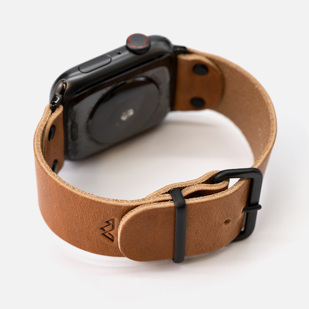 Leather Apple Watch Band - USA Made & Full-Grain Leather