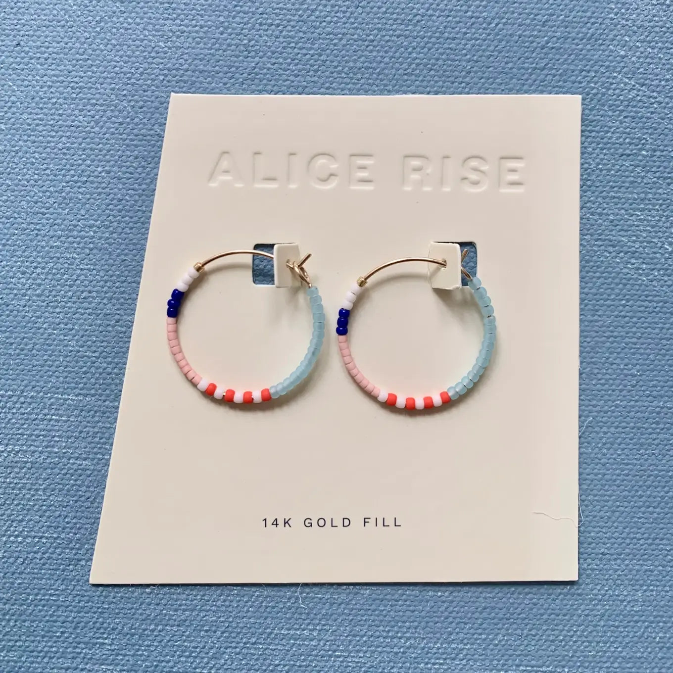 Little Colorloop Earrings | Hot Pepper