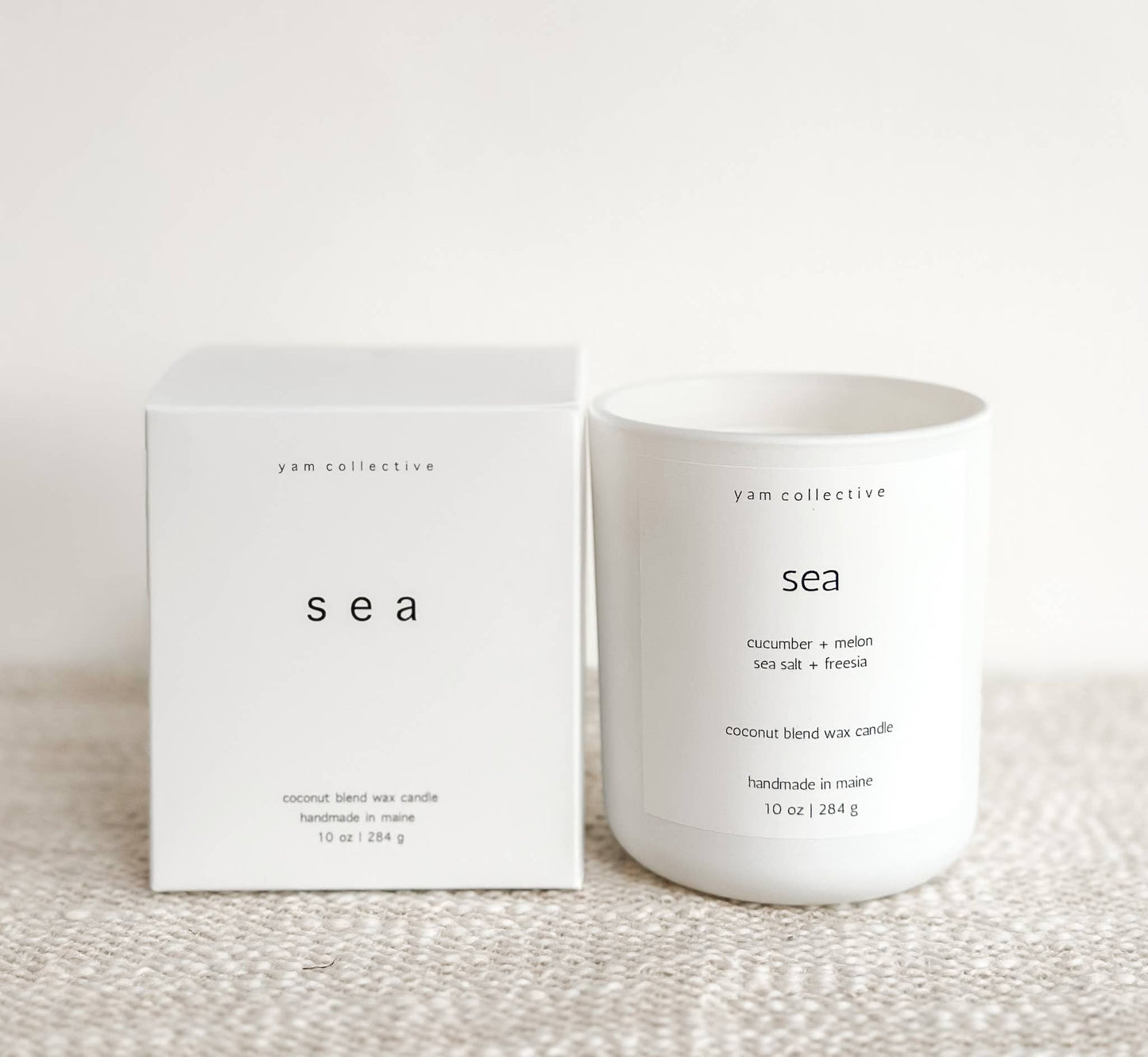 SEA Coconut Blend Candle | Sea Salt + Freesia