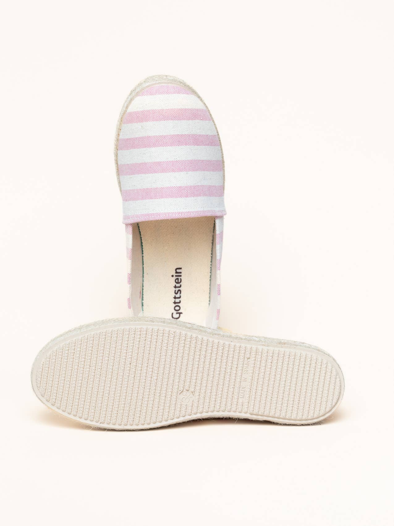 Striped Linen Espadrille