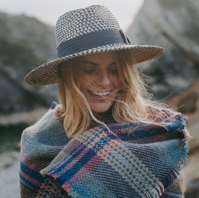 Random Recycled Wool Blanket