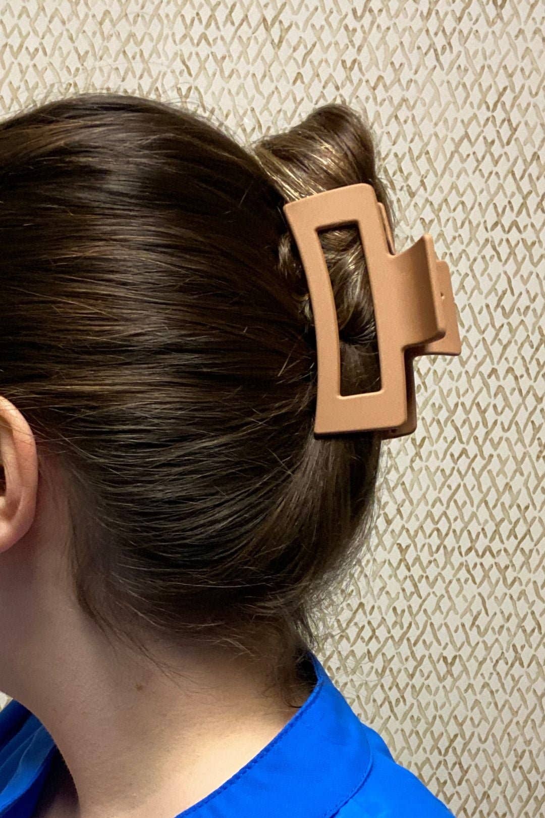 Large Matte Hair Clip