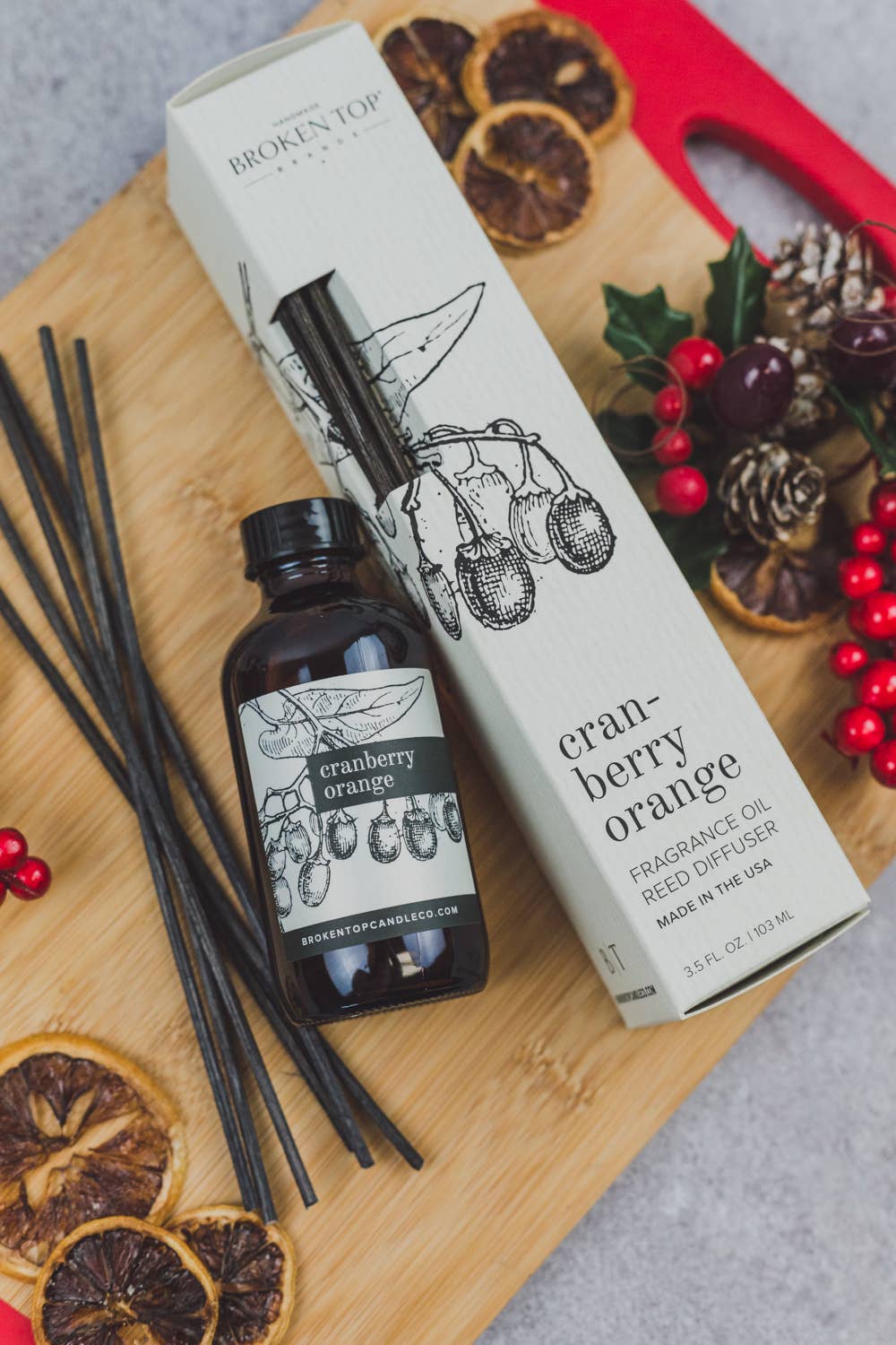 Cranberry Orange Reed Diffuser