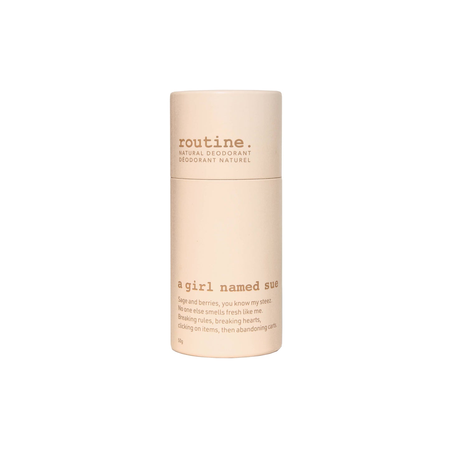 A Girl Named Sue | Routine Natural Beauty Deodorant Stick - 50g