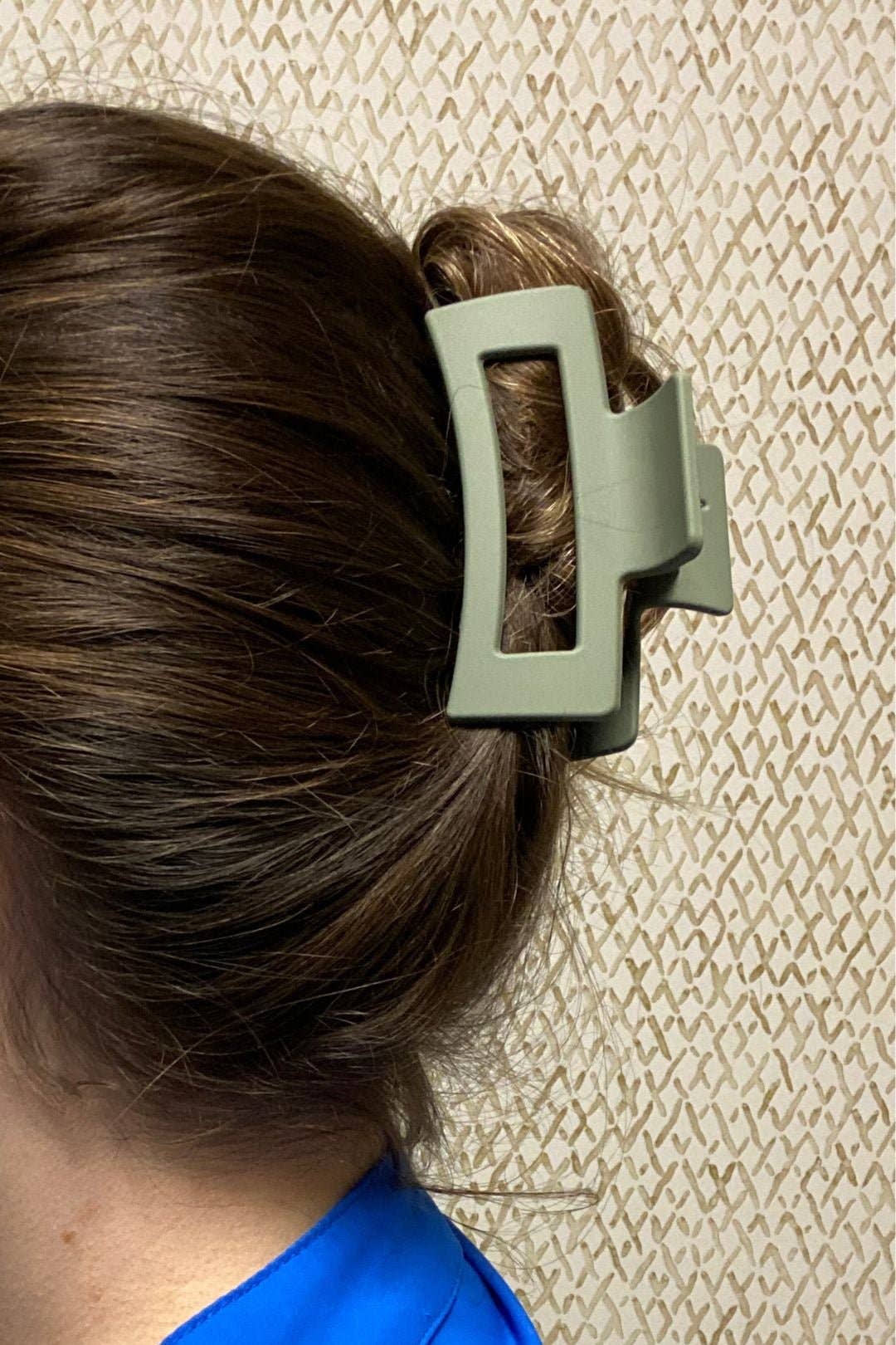 Large Matte Hair Clip