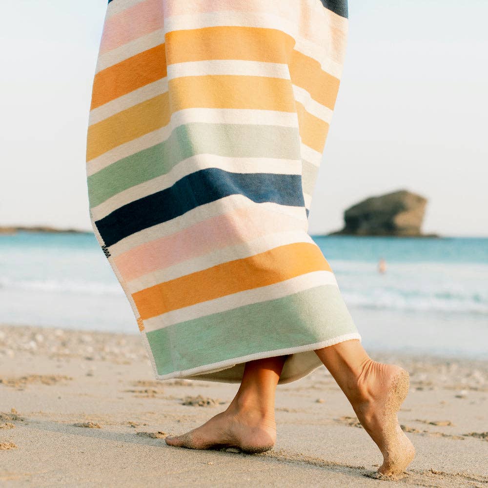 Seakind Striped Recycled Cotton Blanket