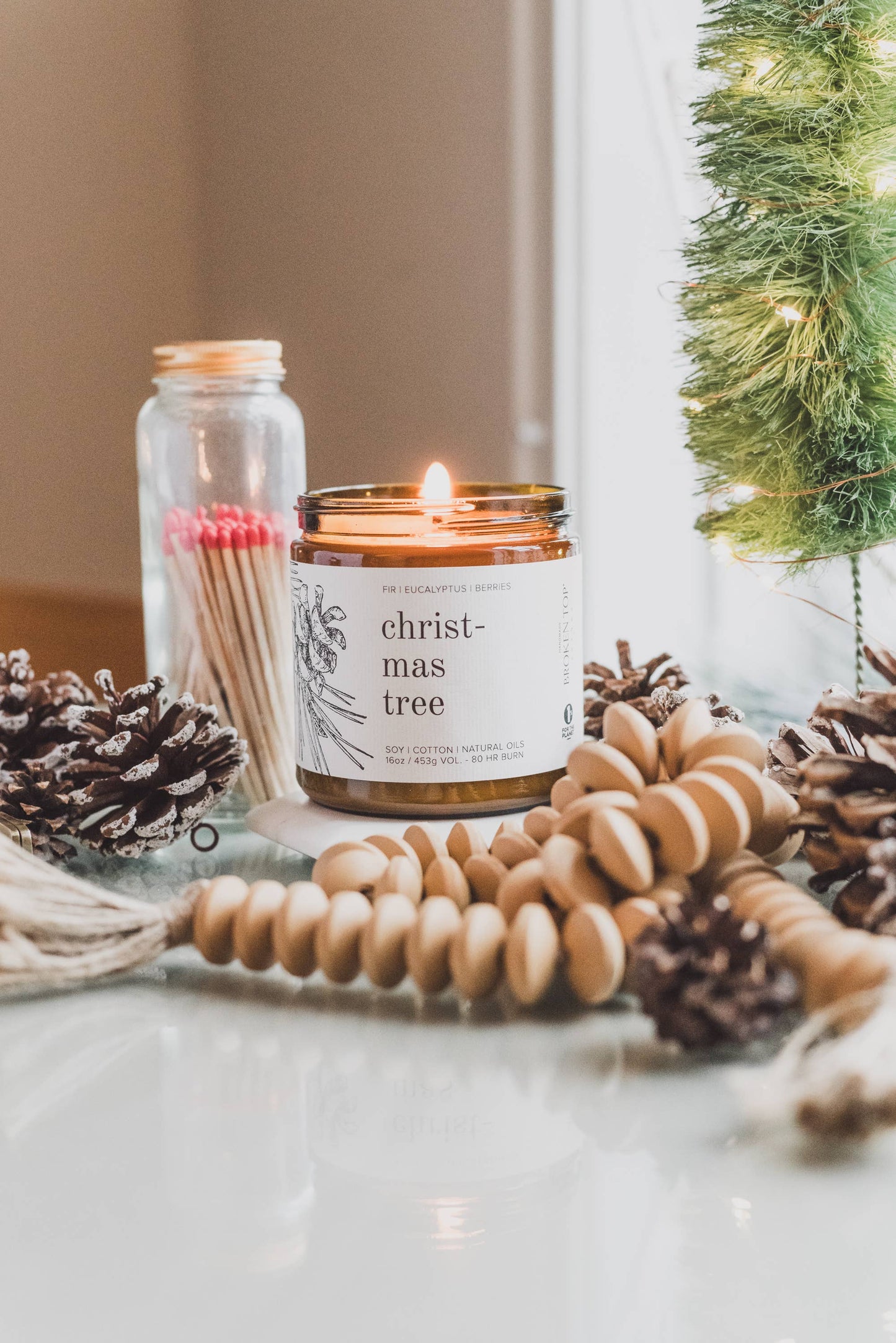 Christmas Tree Soy Candle | 16oz