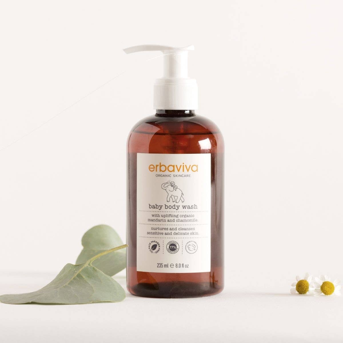 Erbaviva Baby Body Wash | 8 fl oz