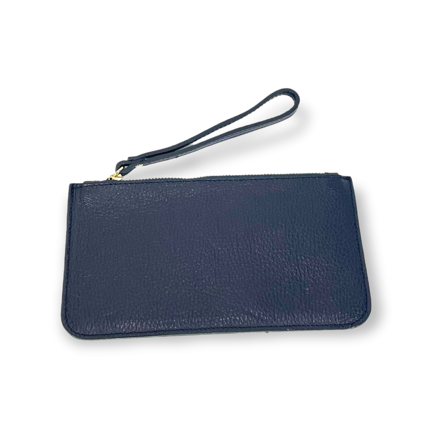 Genuine Leather Envelope Wristlet Handbag