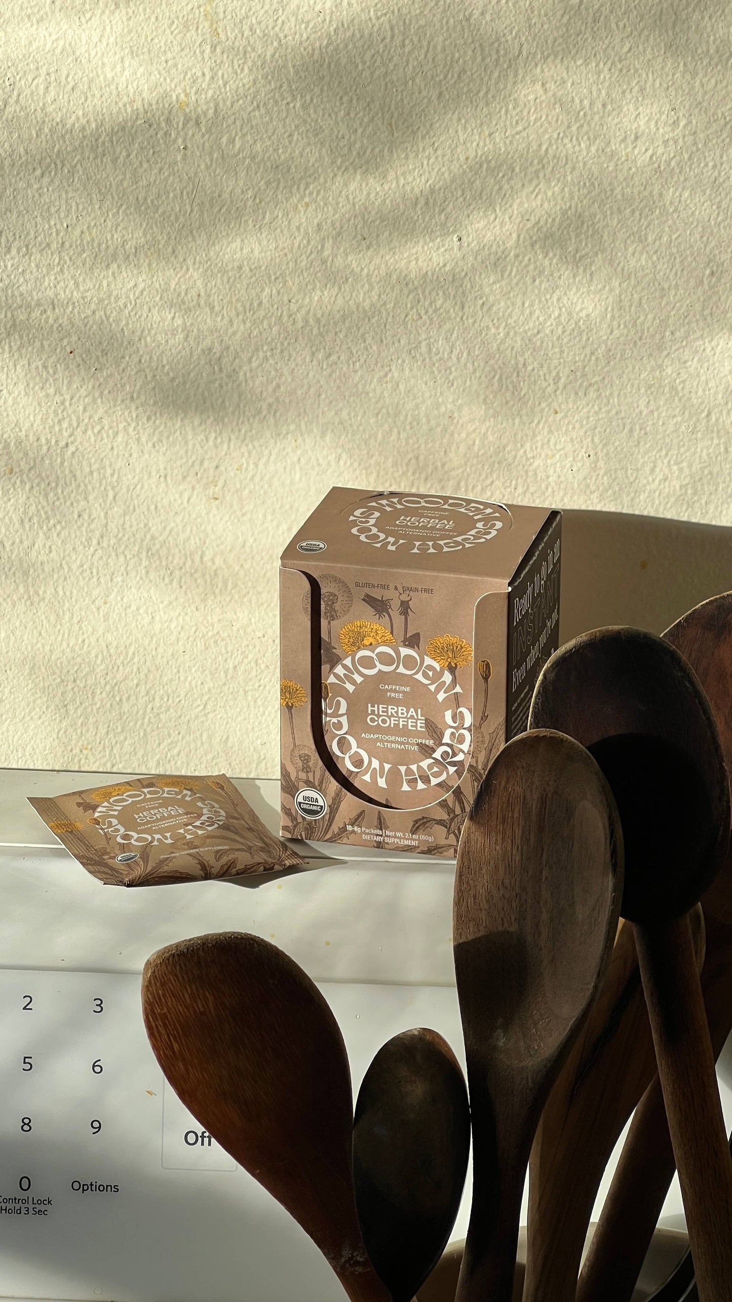 Wooden Spoon Herbal Coffee Sachets