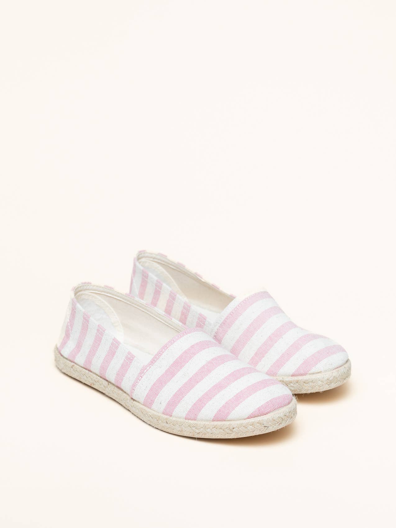 Striped Linen Espadrille