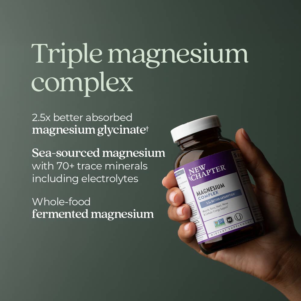 Magnesium Complex Supplement, 60 Tablets