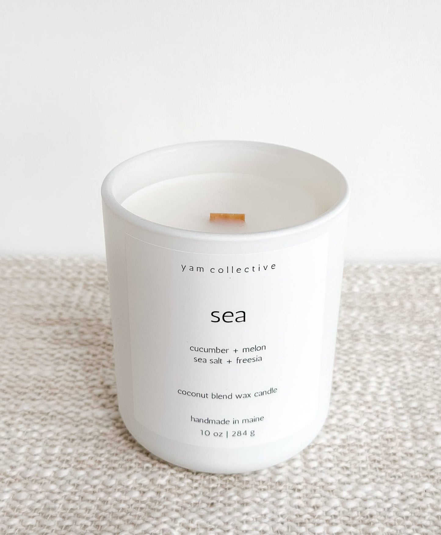 SEA Coconut Blend Candle | Sea Salt + Freesia