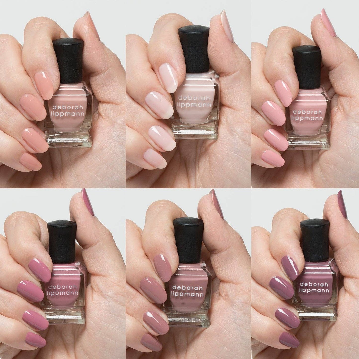 Deborah Lippmann Gel Lab Pro | Bed Of Roses - 6 pc Nail Color Set