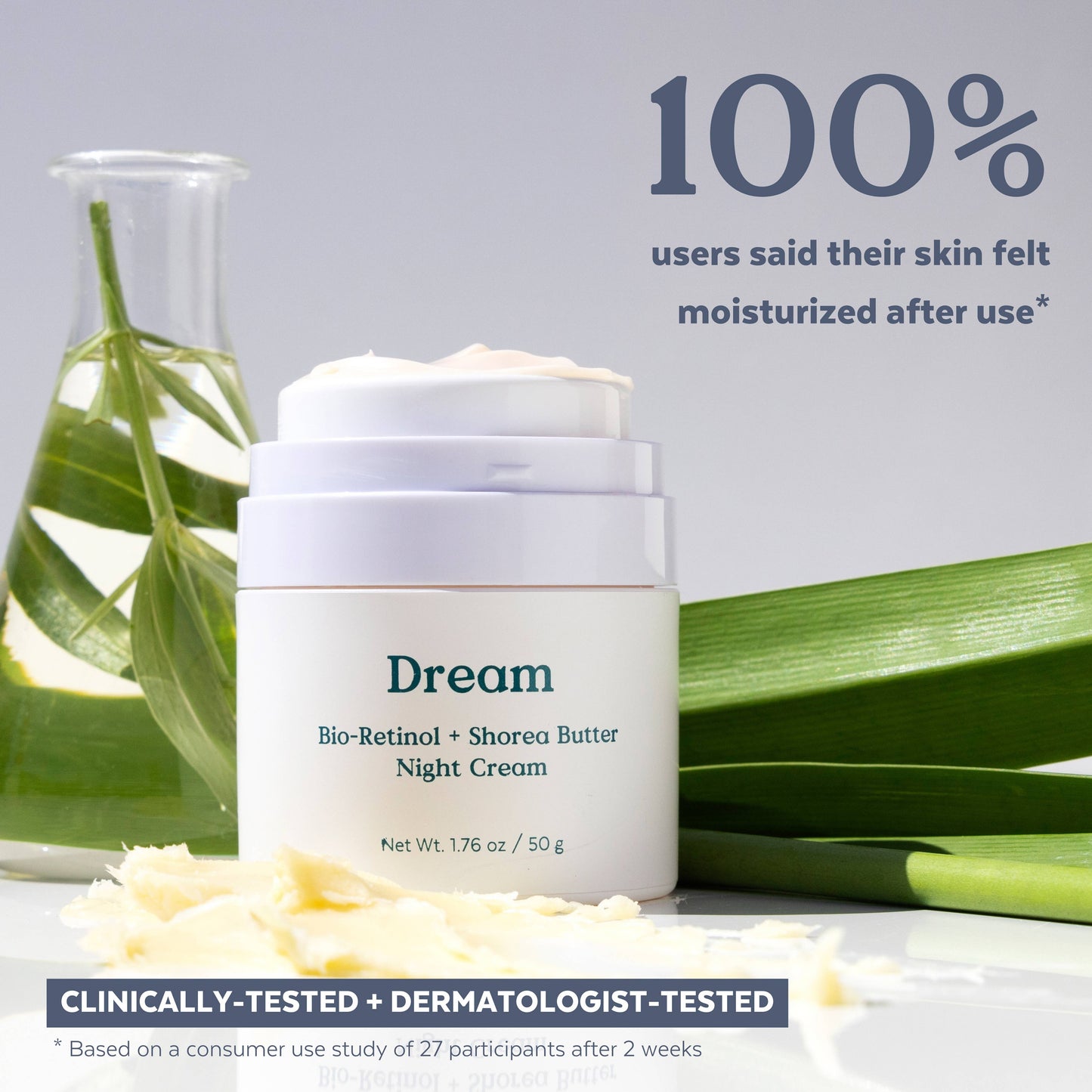 Three Ships Beauty Dream Bio-Retinol + Shorea Butter Night Cream (50g)