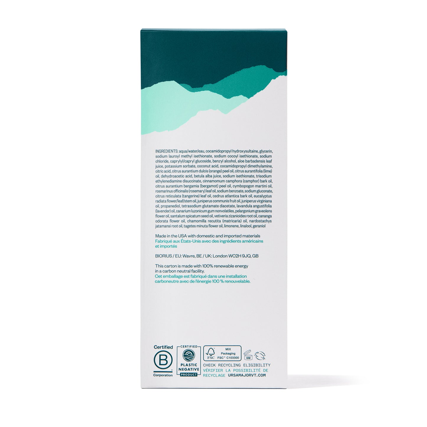 Ursa Major Botanic Buzz Hand Wash