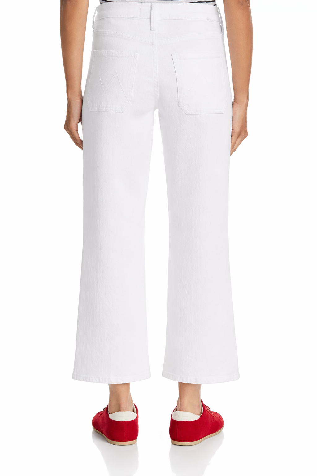 Mother Denim The Patch Pocket Mid Rise Maven Ankle | Totally Innocent