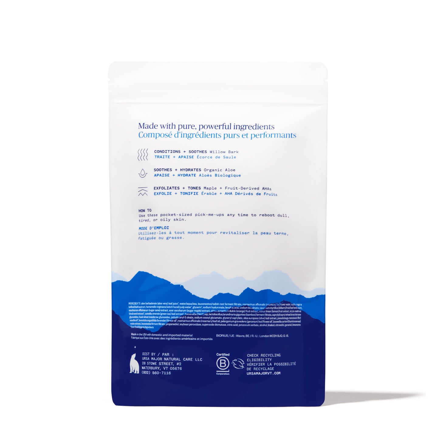 Ursa Major Essential Face Wipes