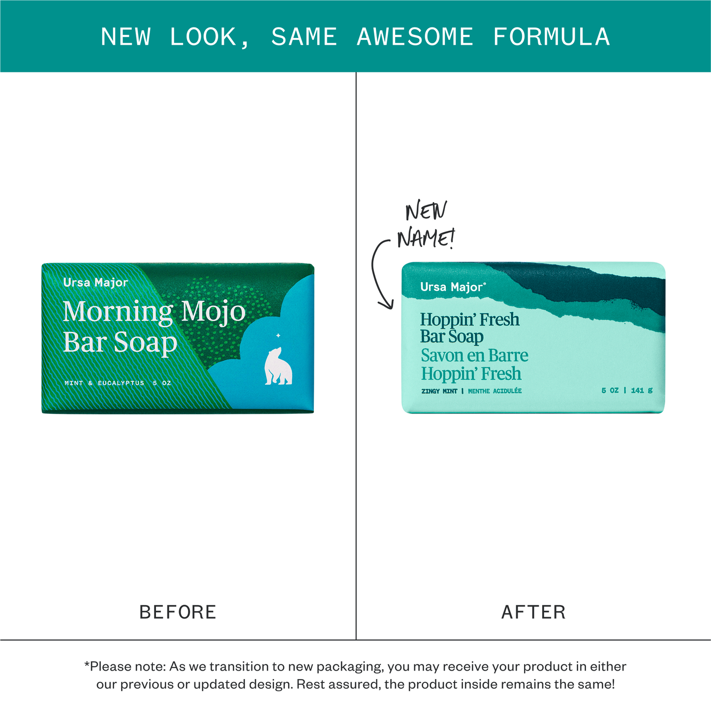 Ursa Major Hoppin' Fresh Bar Soap