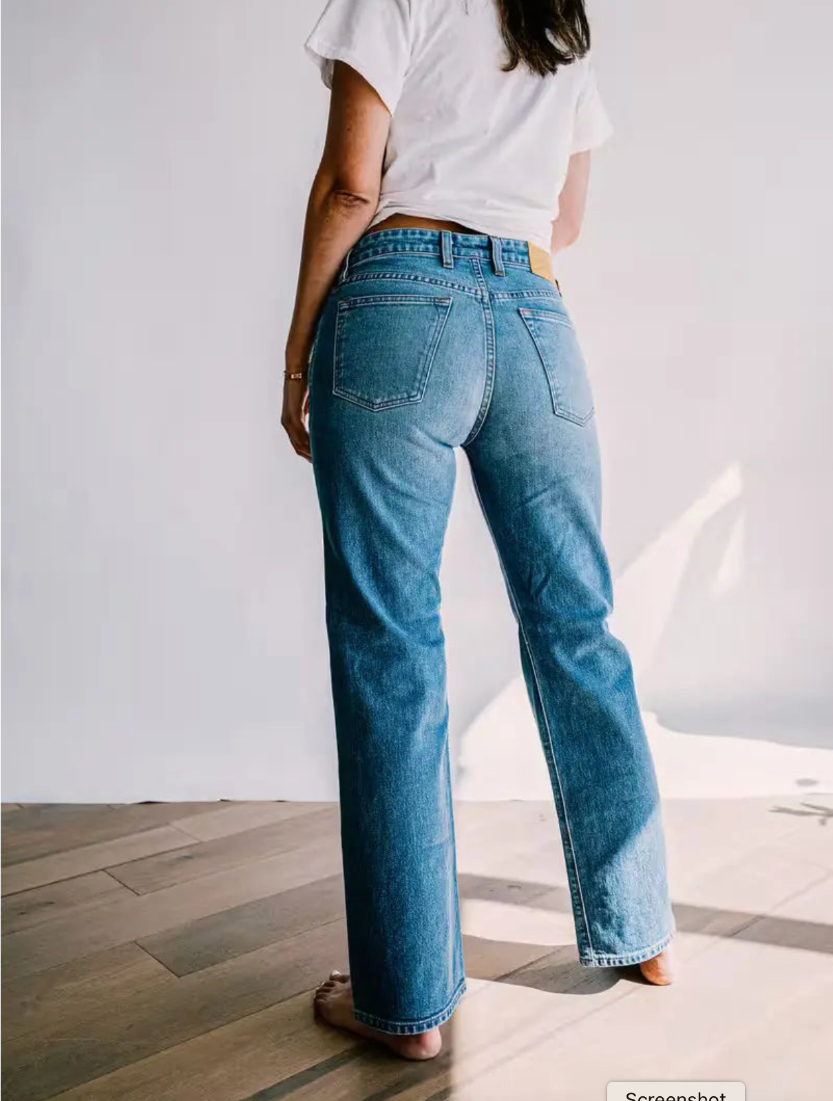 WEIS><MADE Jackie Fit Jean | Salt Wash