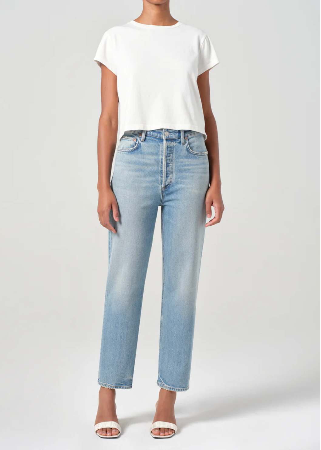 Agolde 90's Pinch Waist Crop | Ripple