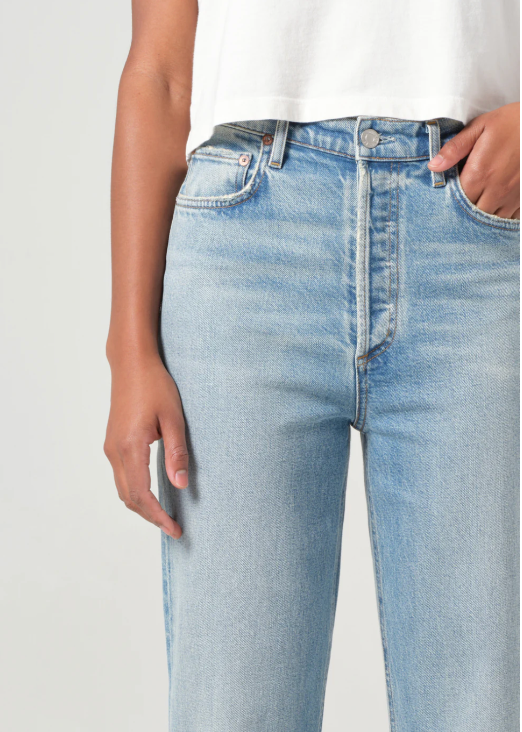 Agolde 90's Pinch Waist Crop | Ripple