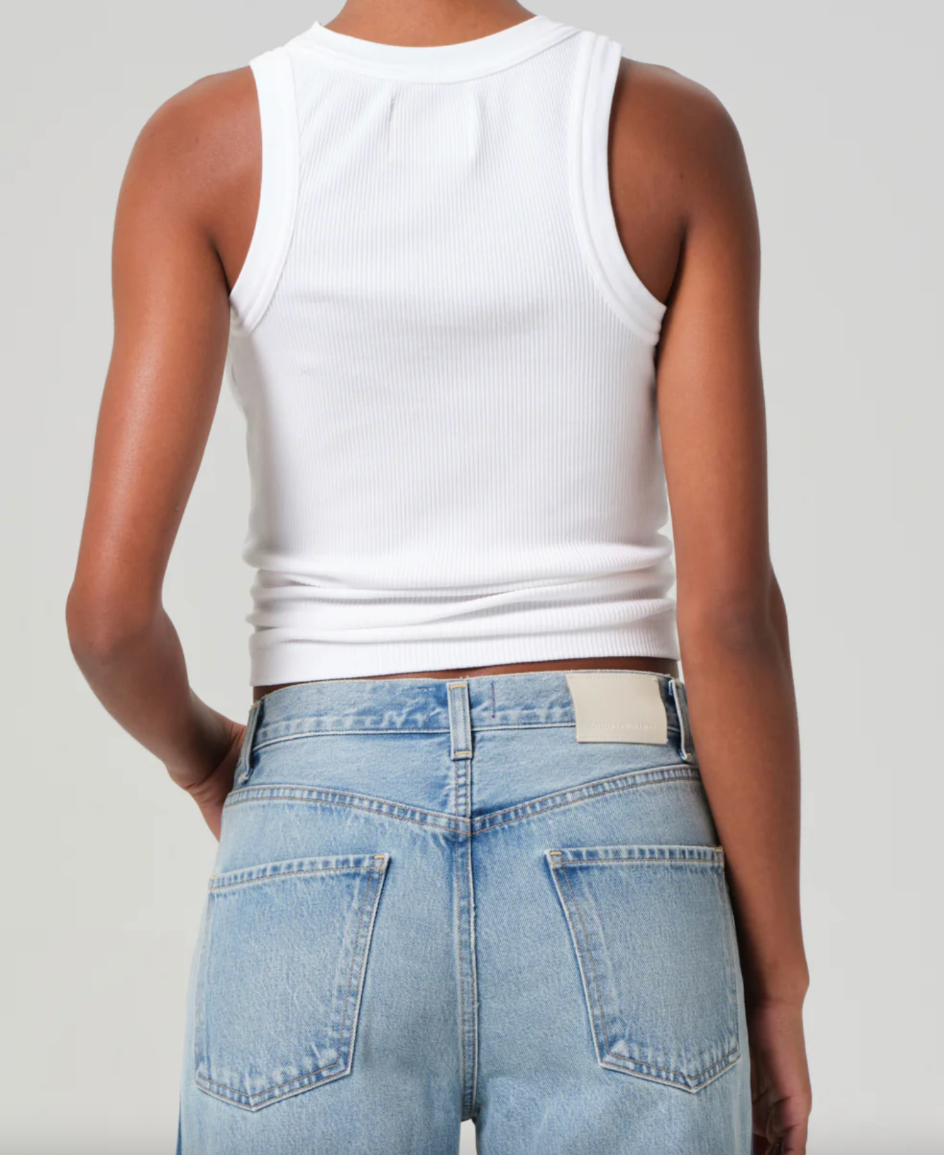 Citizens of Humanity Isabel Rib Tank | White