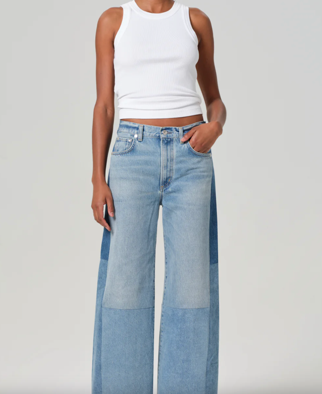 Citizens of Humanity Isabel Rib Tank | White