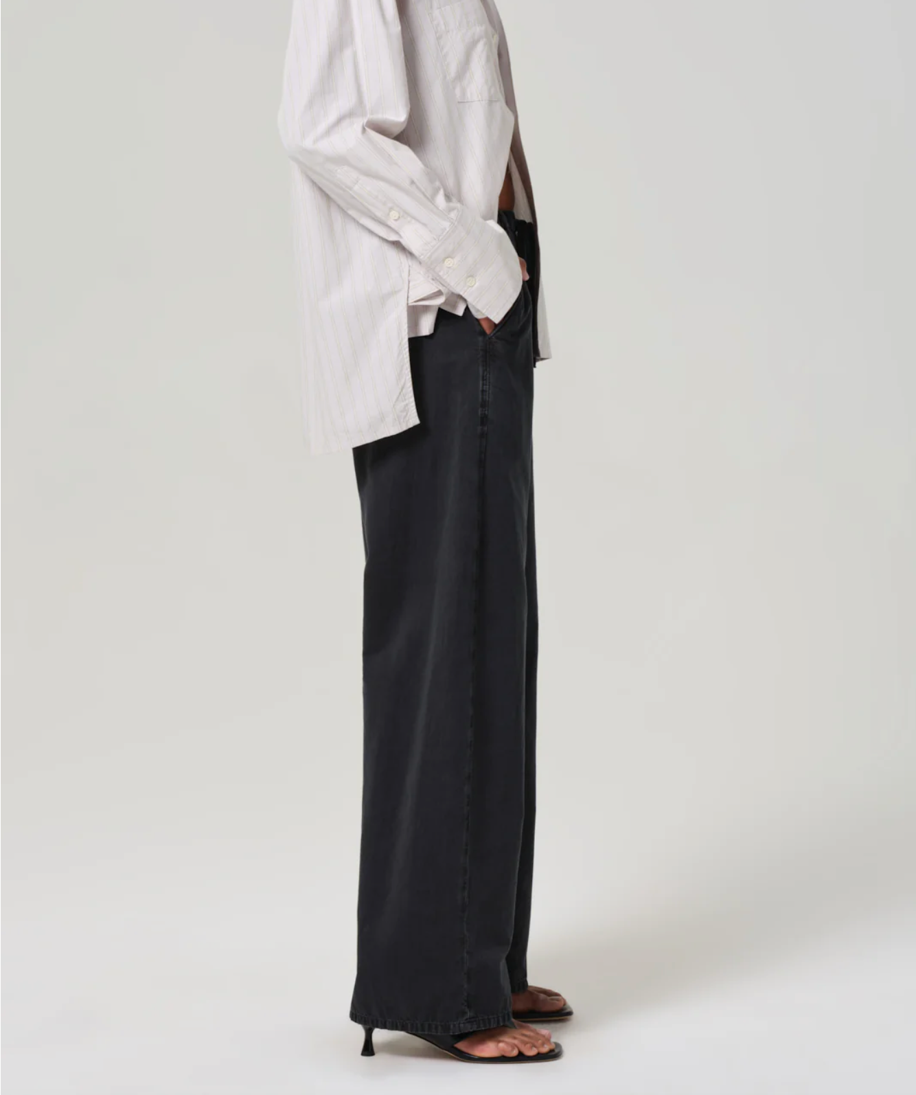 Citizens of Humanity Aurora Pull-On Pant | Washed Black