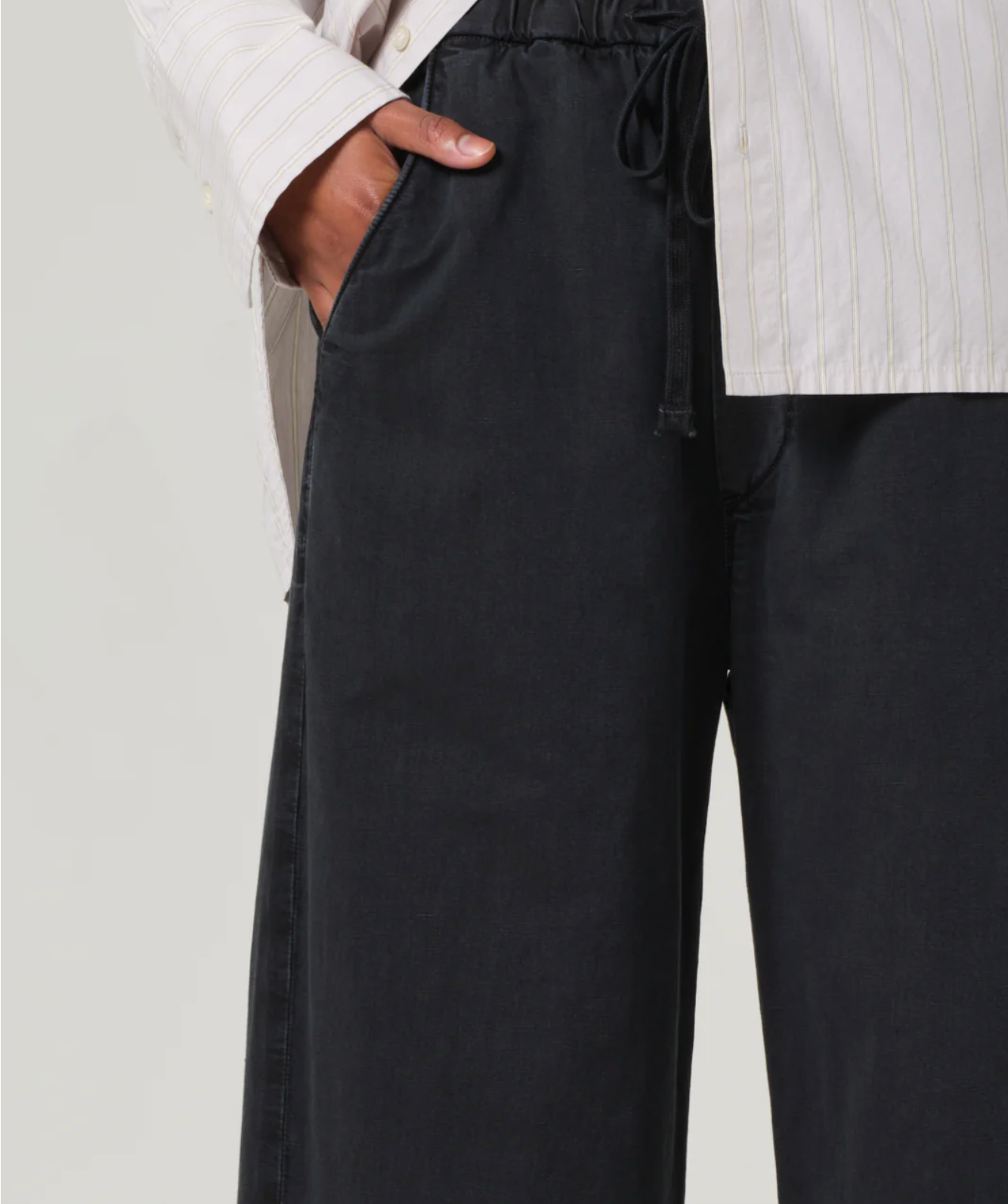 Citizens of Humanity Aurora Pull-On Pant | Washed Black