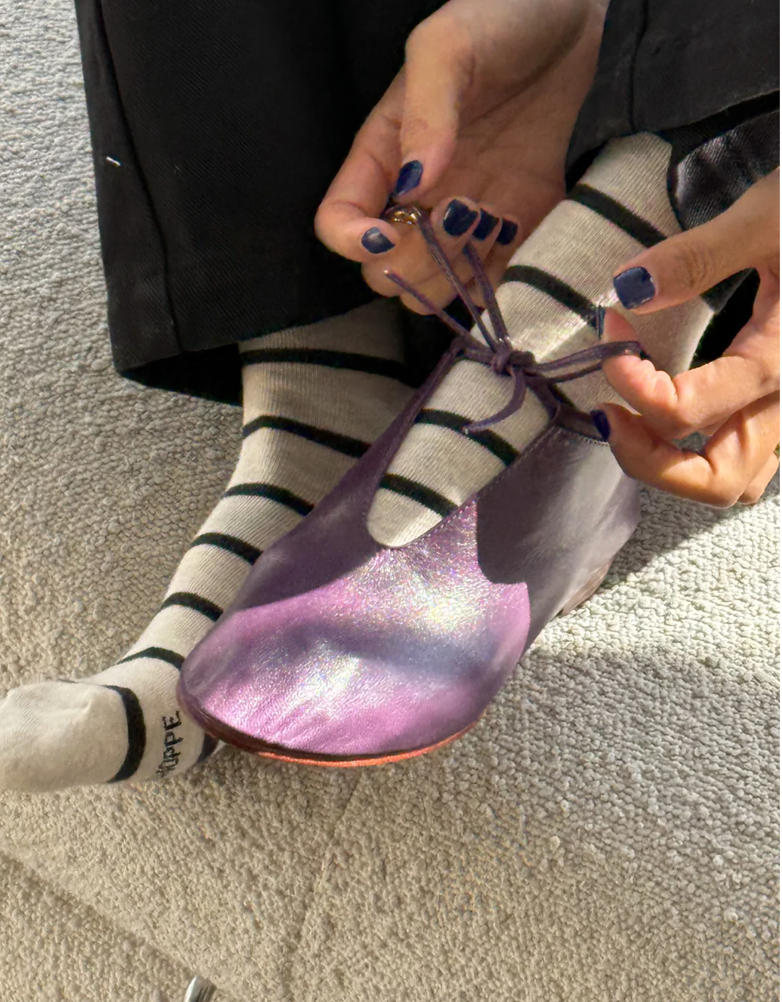 Le Bon Shoppe Wally Socks |  Grain