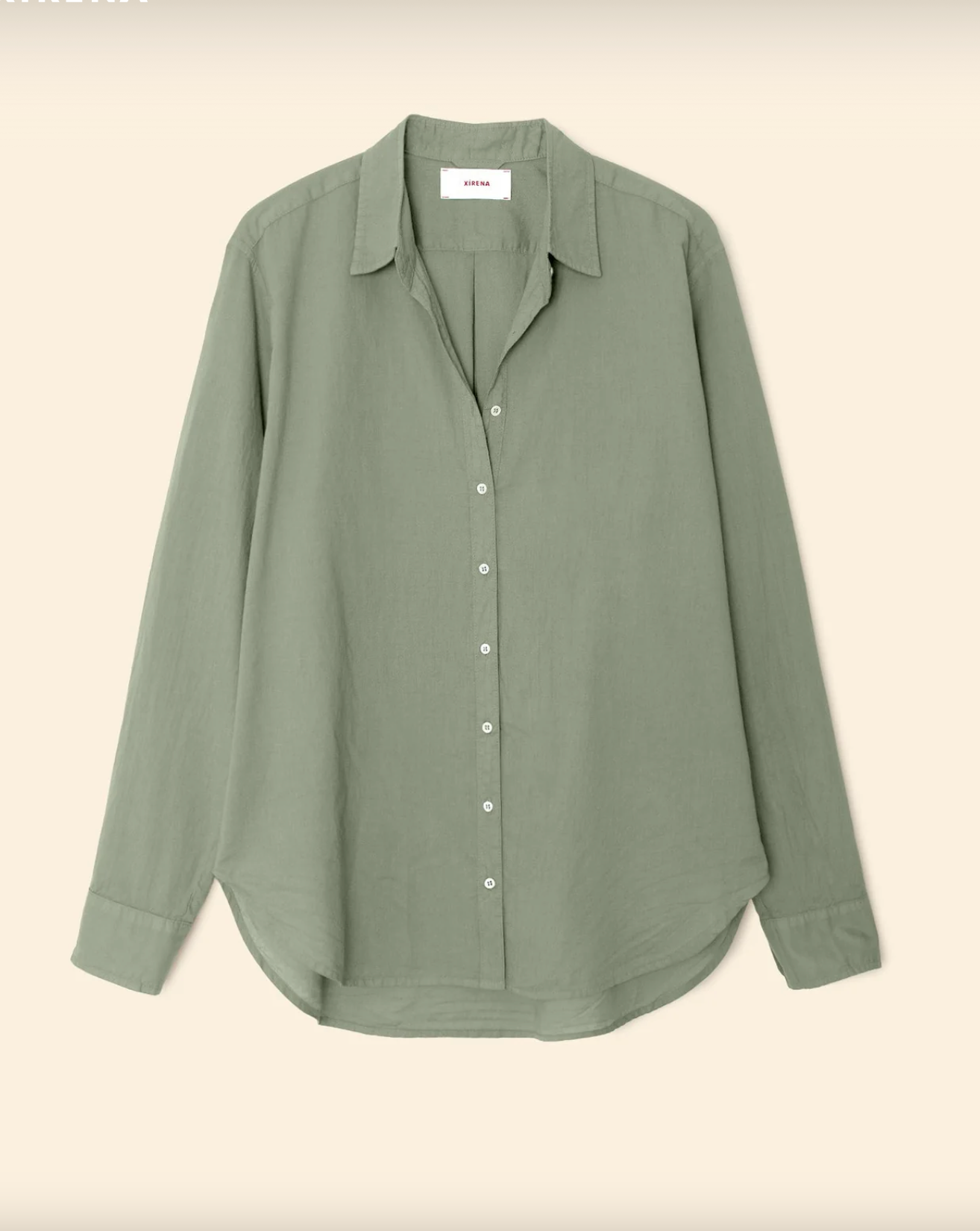 Xirena Beau Shirt Dark Seagrass