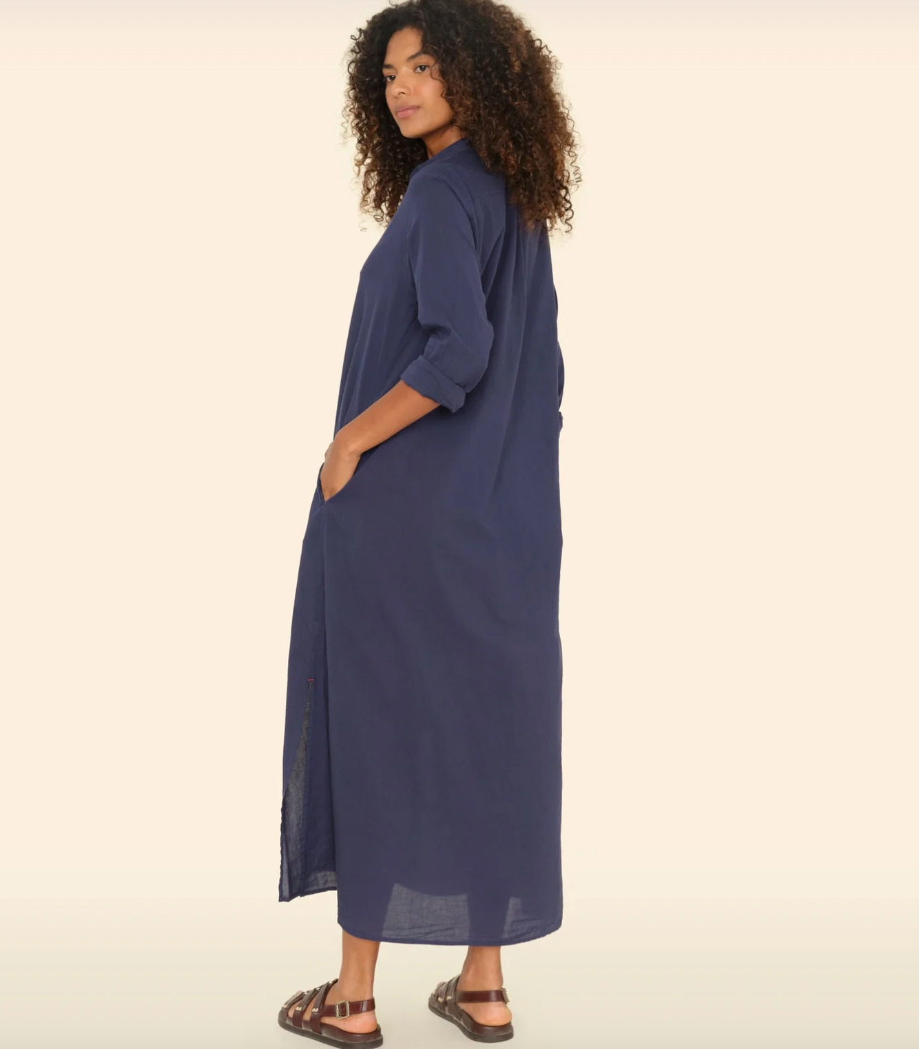 Xirena Navy Boden Dress