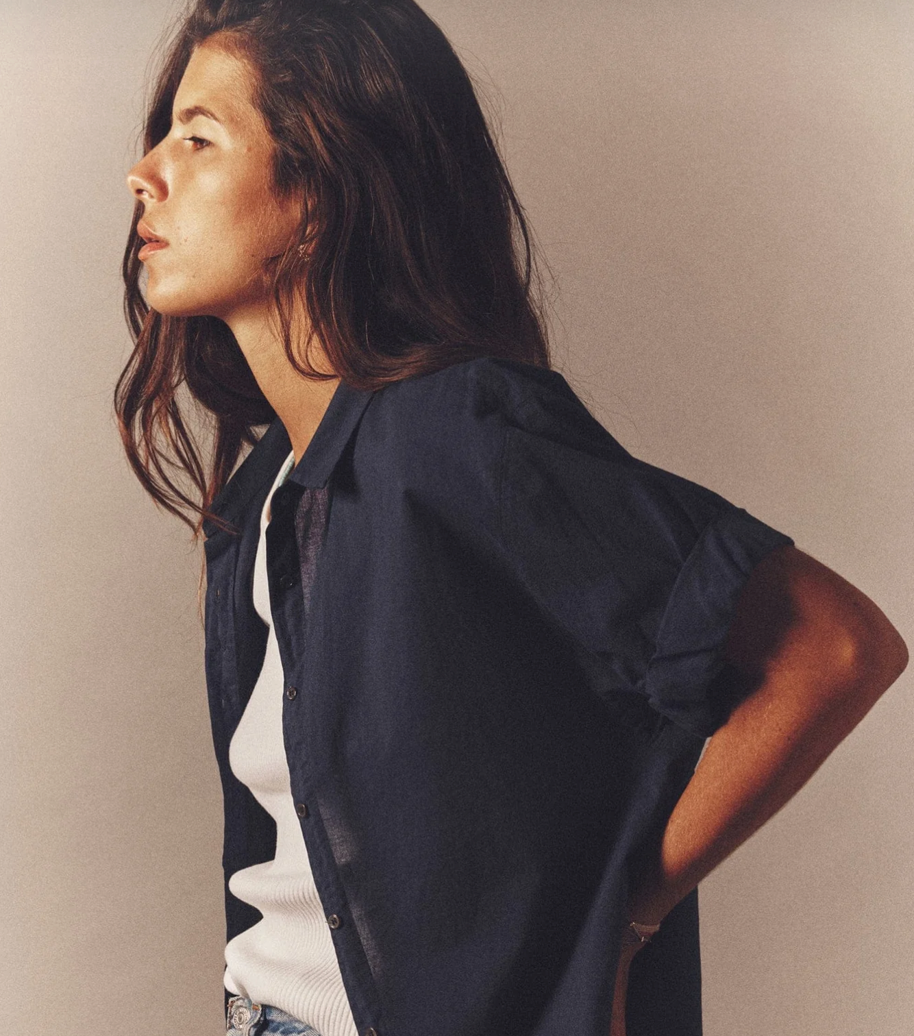 Xirena Channing Shirt | Navy